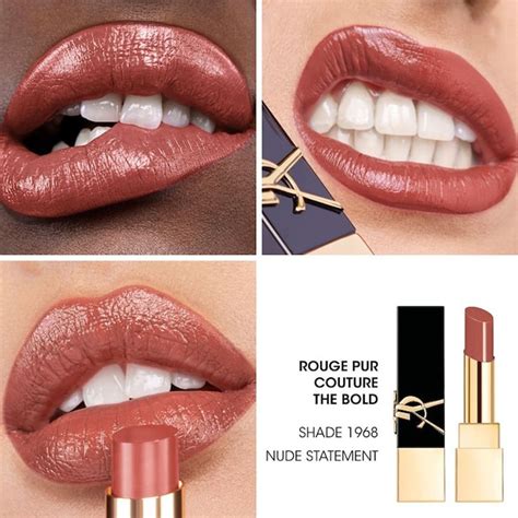 ysl twist nude swatch|YSL lipstick high pigment.